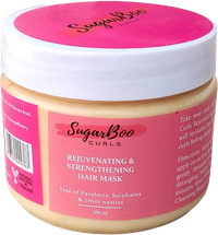 Sugarboo Curls Rejuvenating & Strengthening Hair Mask - 300 ml