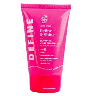 Curl Cure Define and Shine Leave-In Curl Enhancer - 100 gm