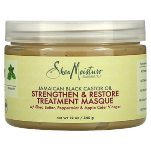 Shea Moisture Jamaican Black Castor Oil, Strengthen & Restore Treatment Masque - 340 gm