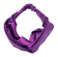 Curl Basics Satin Hair Band - Free Size