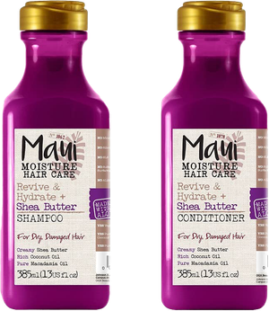 Maui Moisture Revive & Hydrate Plus Shea Butter Shampoo & Conditioner Combo - 385 ml