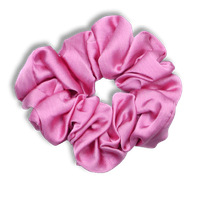 Curl Basics Satin Scrunchies - Free Size