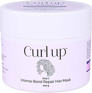 Curl Up Intense Bond Repair Hair Mask - 200 gm