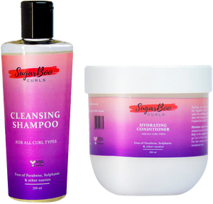 Sugarboo Curls Shampoo & Hydrating Conditioner Set - 200 ml