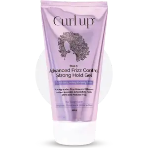 Curl Up Advanced Frizz Control Strong Hold Gel - 150 gm