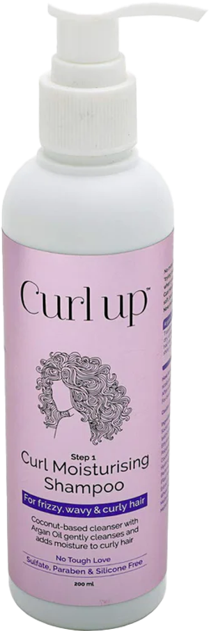 Curl Up Curl Moisturising Shampoo - 200 ml