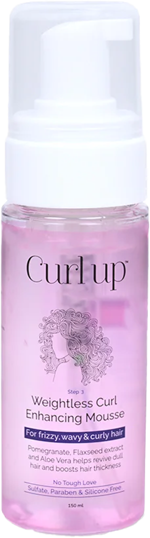 Curl Up Weightless Curl Enhancing Mousse - 150 ml