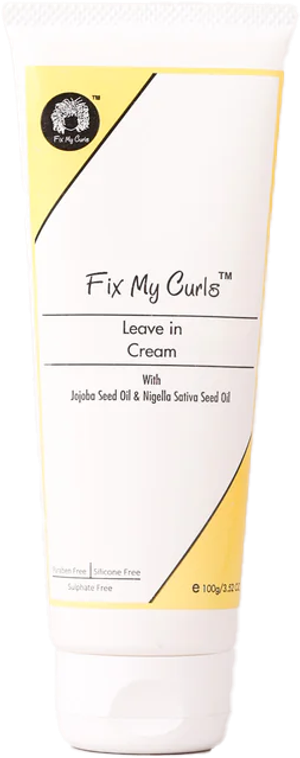 Fix My Curls  Leave in Cream - 100 gm