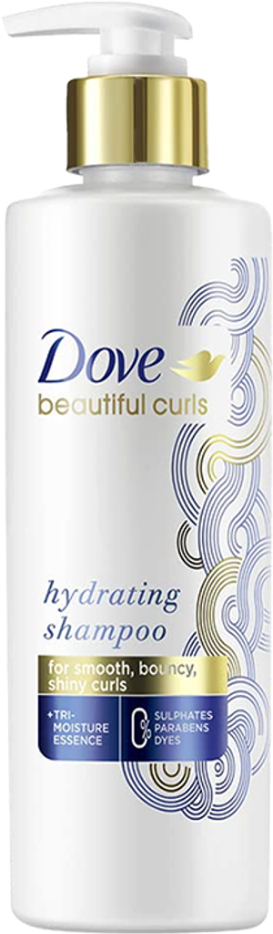 Dove Beautiful Curls Sulphate Free Shampoo - 380 ml