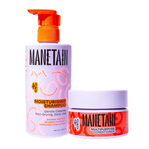 Manetain Multipurpose Conditioner, Moisturising Shampoo Duo - 200 ml