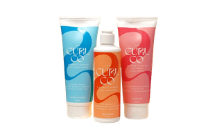 THE CURL CO Curl Shampoo, Conditioner, Curl Cream Bundle - 200 gm