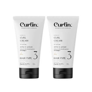 Curlin Anti Frizz & Moisture Balance Curl Cream Duo  - 200 gm